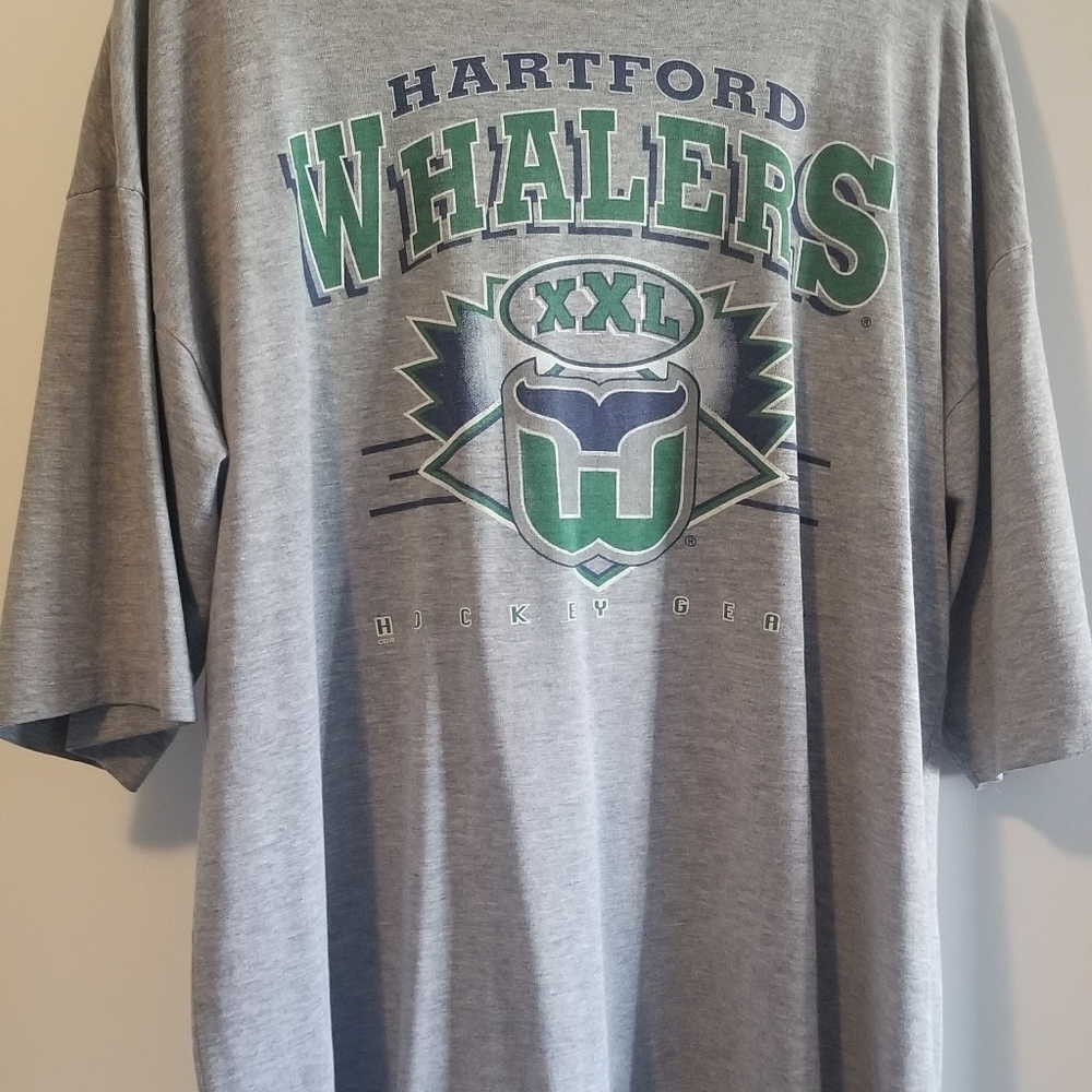 Vtg 90s Hartford Whalers tshirt
